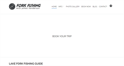 Desktop Screenshot of forkfishing.com
